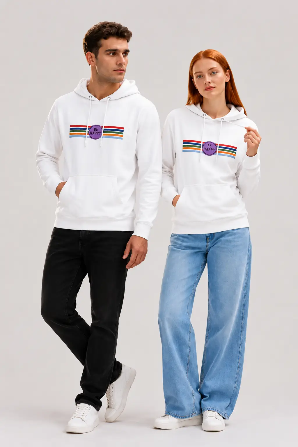Custom Embroidered Multicolour Unisex Hoodie | Hoodie for Unisex | Hoodie for Men and Women