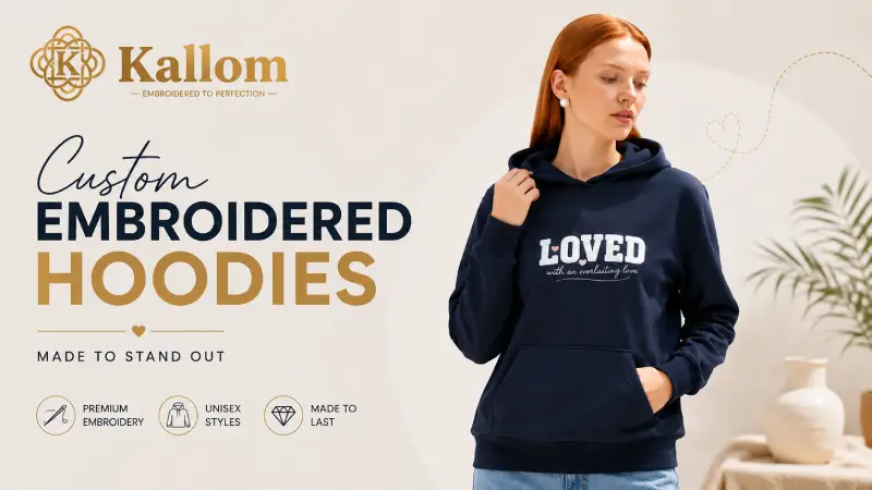 Custom Embroidered Hoodie