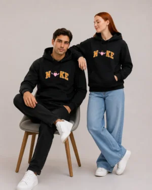 Design Hoodie for Women and Men | Multicolour Custom Embroidered Unisex Hoodie