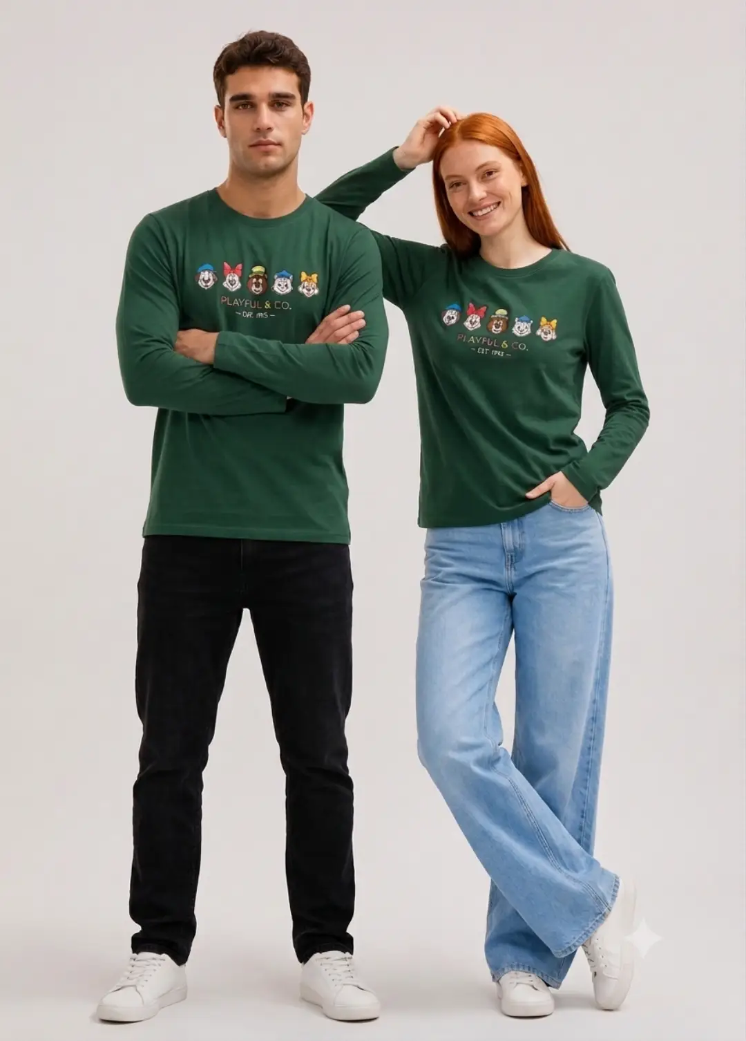 Unisex Sweatshirt | Custom Embroidered Unisex Sweatshirt | ladies sweatshirts or mens hoodies uk - Image 3