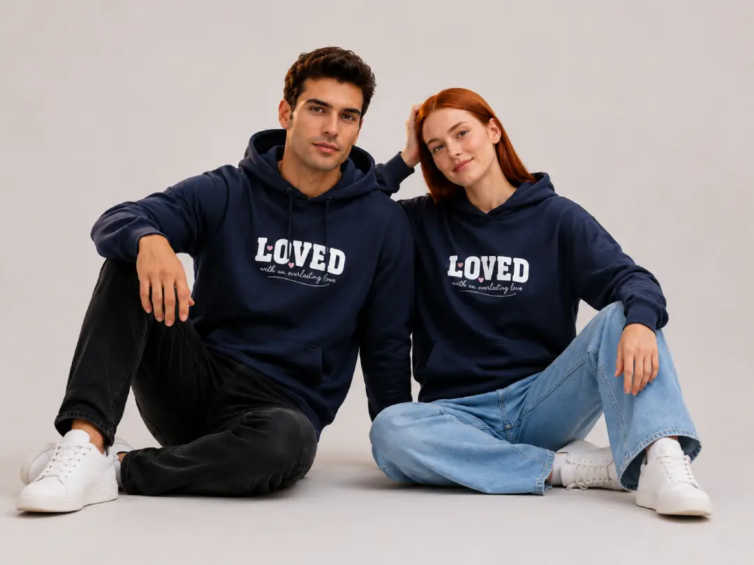 Custom Embroidered Unisex Hoodie | Hoodies for Mens and Womens | Hoodie for Unisex - Image 5