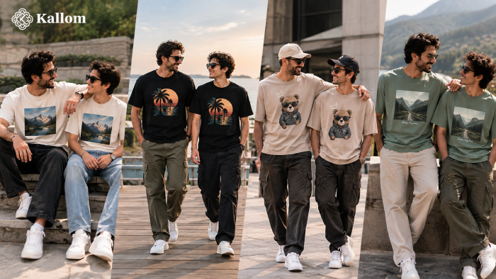 How to Style Matching Father and Son T-Shirts How to style matching father and son t-shirts
