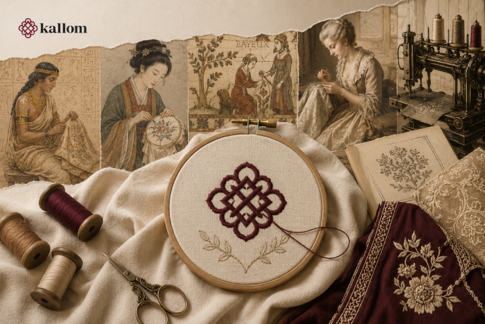 A Brief History of Embroidery A Brief History of Embroidery