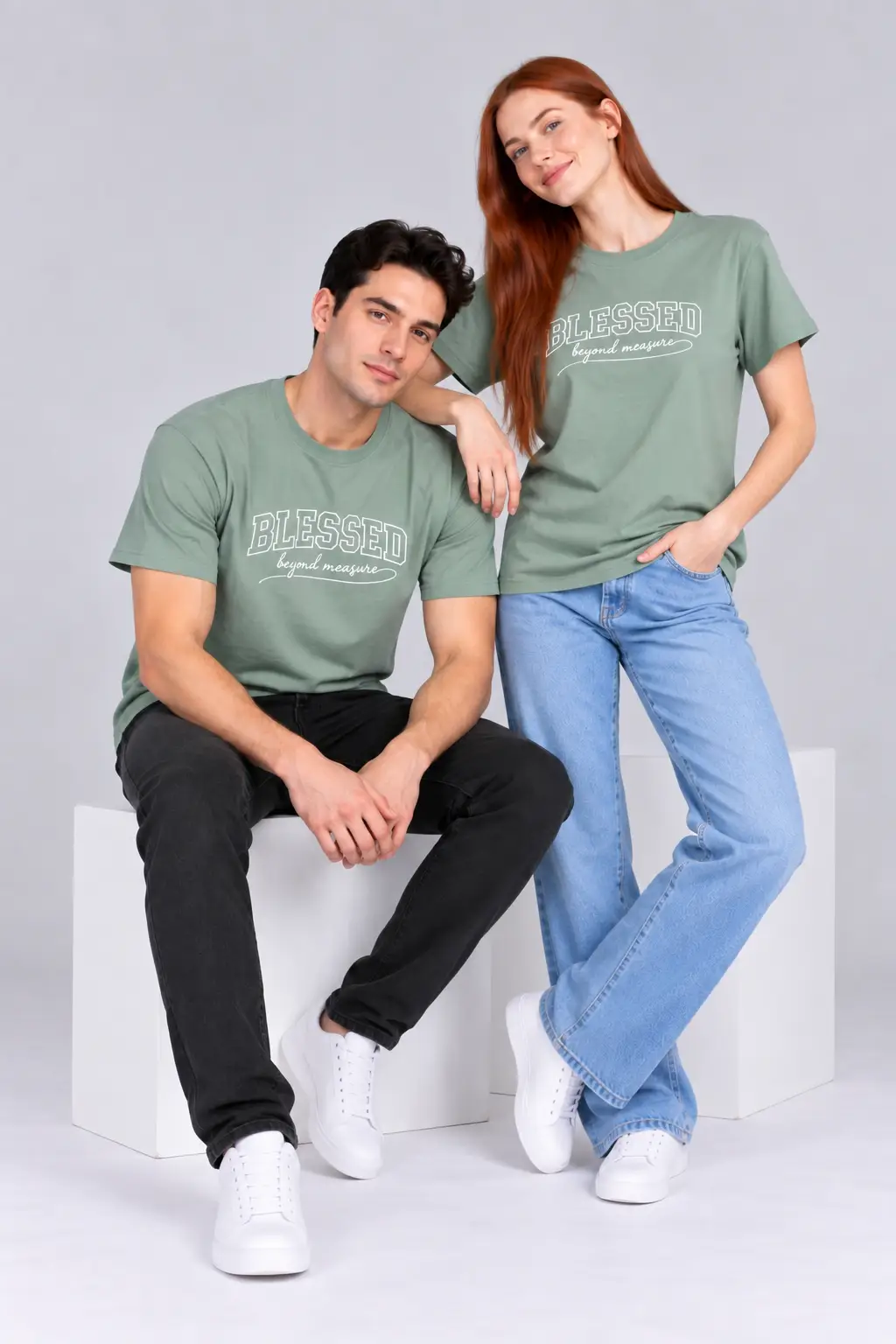 Custom Embroidered Multicolour Male & Female Designer T Shirts | Unisex T Shirts